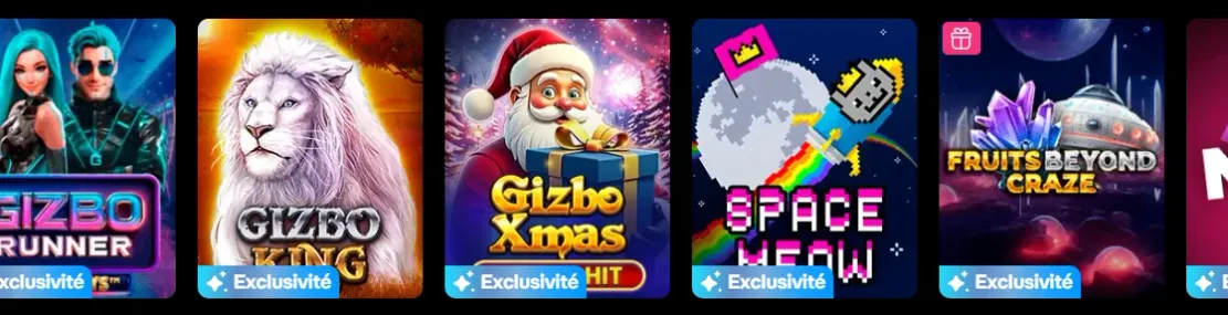 Gizbo Casino officiële website en bonus